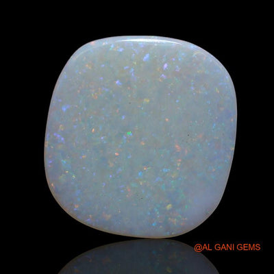 Natural Fire Opal Gemstone 5.00 Cts Loose Oval Cabochon From Australia 16x15x2 mm A-927