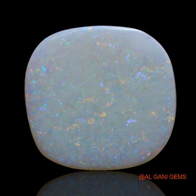 Natural Fire Opal Gemstone 5.00 Cts Loose Oval Cabochon From Australia 16x15x2 mm A-927