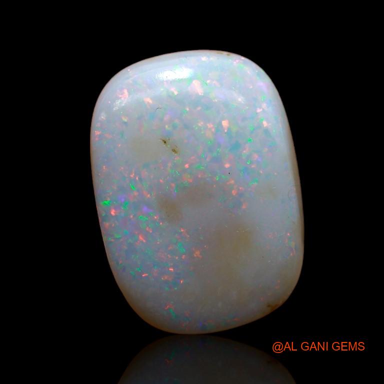 7.80 Cts Natural Australian Fire Opal Loose Gemstone Oval Cabochon 17x12x4 mm A-929