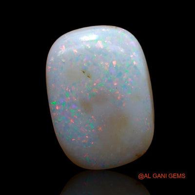7.80 Cts Natural Australian Fire Opal Loose Gemstone Oval Cabochon 17x12x4 mm A-929