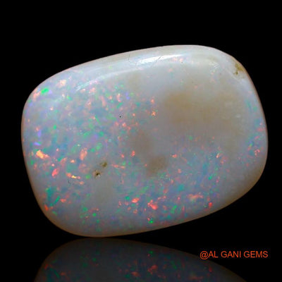 7.80 Cts Natural Australian Fire Opal Loose Gemstone Oval Cabochon 17x12x4 mm A-929