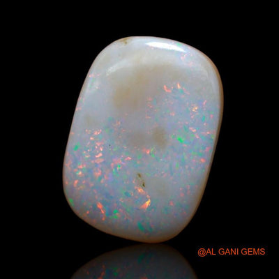 7.80 Cts Natural Australian Fire Opal Loose Gemstone Oval Cabochon 17x12x4 mm A-929