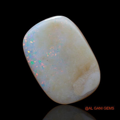 7.80 Cts Natural Australian Fire Opal Loose Gemstone Oval Cabochon 17x12x4 mm A-929