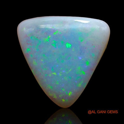 4.80 Cts Natural Australian Fire Opal Loose Gemstone Trillion Cabochon 15x15x3 mm A-934