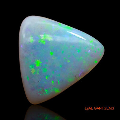 4.80 Cts Natural Australian Fire Opal Loose Gemstone Trillion Cabochon 15x15x3 mm A-934