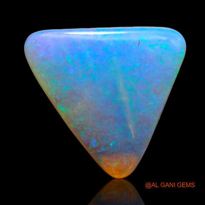 Natural Fire Opal Gemstone 5.60 Cts Loose Trillion Cabochon From Australia 16x13x4 mm A-938