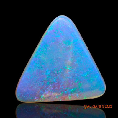 Natural Fire Opal Gemstone 5.60 Cts Loose Trillion Cabochon From Australia 16x13x4 mm A-938