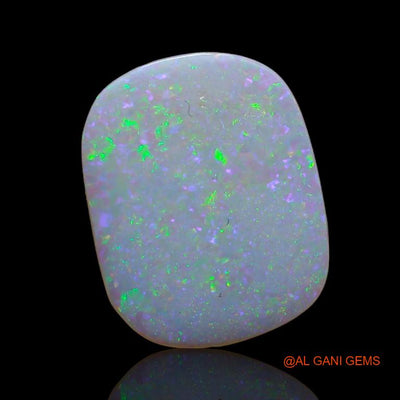 Natural Untreated Fire Opal Loose Gemstone Oval Cabochon From Australia 3.20 Cts 15x12x2 mm A-939