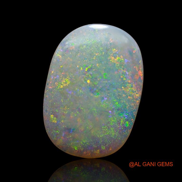 3.90 Cts Natural Australian Fire Opal Oval Cabochon Loose Gemstone For Jewelry 16x11x3 mm A-940
