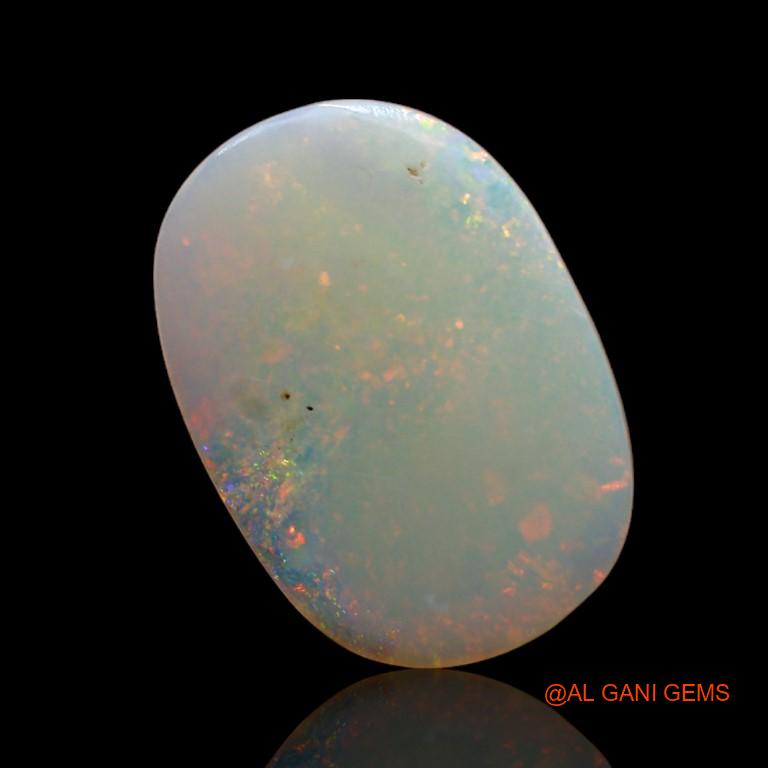 3.90 Cts Natural Australian Fire Opal Oval Cabochon Loose Gemstone For Jewelry 16x11x3 mm A-940
