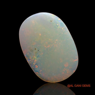 3.90 Cts Natural Australian Fire Opal Oval Cabochon Loose Gemstone For Jewelry 16x11x3 mm A-940