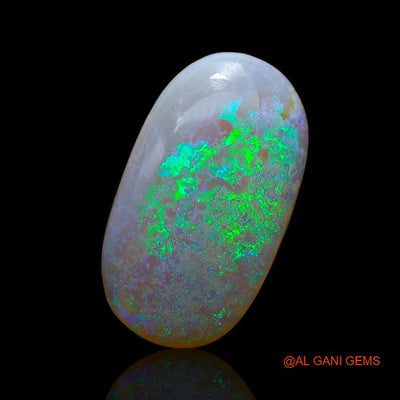 Natural Untreated Fire Opal Loose Gemstone Oval Cabochon From Australia 4.75 Cts 18x10x3 mm A-943
