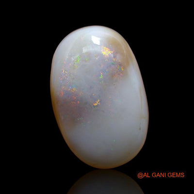Natural Untreated Fire Opal Loose Gemstone Oval Cabochon From Australia 13.85 Cts 21x13x7 mm A-945
