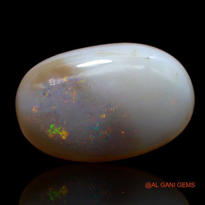 Natural Untreated Fire Opal Loose Gemstone Oval Cabochon From Australia 13.85 Cts 21x13x7 mm A-945