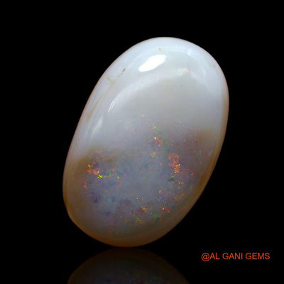 Natural Untreated Fire Opal Loose Gemstone Oval Cabochon From Australia 13.85 Cts 21x13x7 mm A-945