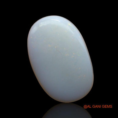 Natural Untreated Fire Opal Loose Gemstone Oval Cabochon From Australia 13.85 Cts 21x13x7 mm A-945