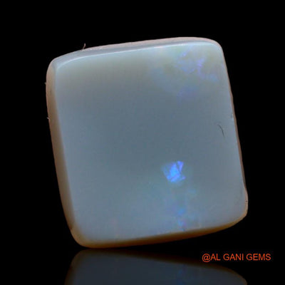 11.30 Cts Natural Australian Fire Opal Loose Gemstone Square Cabochon 14x12x7 mm A-946