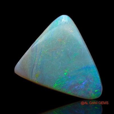 4.55 Cts Natural Australian Fire Opal Trillion Cabochon Loose Gemstone For Jewelry 16x13x3 mm A-948