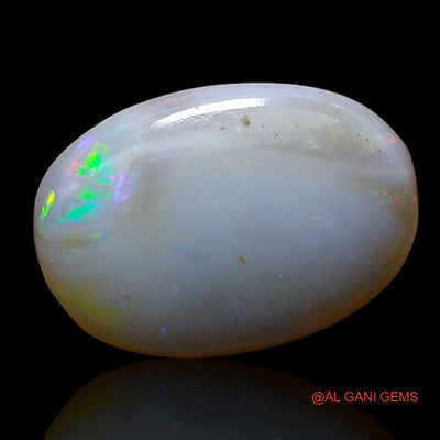 Natural Fire Opal Gemstone 9.00 Cts Loose Oval Cabochon From Australia 16x11x8 mm A-949