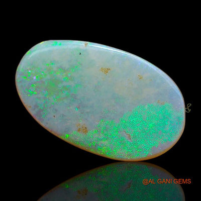 2.80 Cts Unheated Australian Fire Opal Loose Gemstone Oval Cabochon Natural 17x10x2 mm A-951