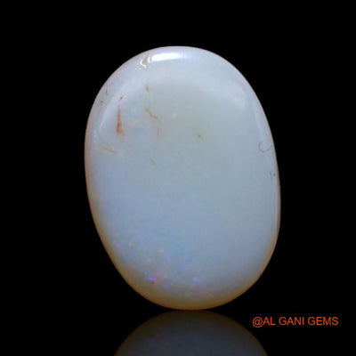 Natural Untreated Fire Opal Loose Gemstone Oval Cabochon From Australia 4.75 Cts 15x10x4 mm A-952