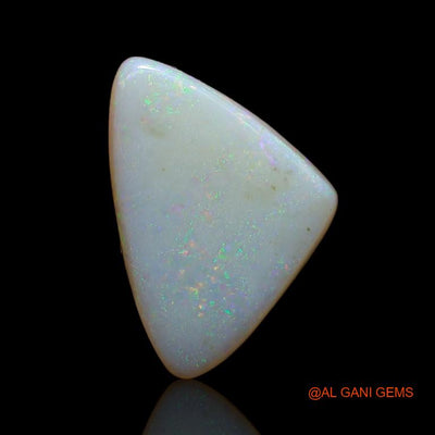 Natural Untreated Fire Opal Loose Gemstone Trillion Cabochon From Australia 4.15 Cts 17x11x3 mm A-954