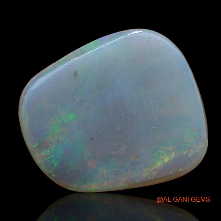 4.50 Cts Natural Australian Fire Opal Loose Gemstone Fancy Cabochon 14x12x3 mm A-957