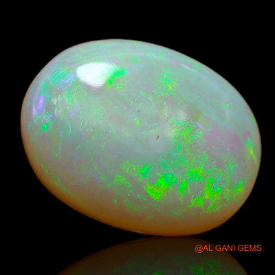 5.75 Cts Unheated Australian Fire Opal Loose Gemstone Oval Cabochon Natural 14x10x5 mm A-958