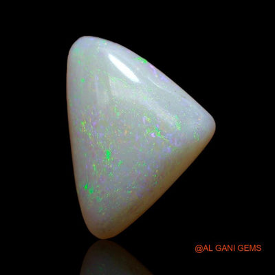 4.50 Cts Unheated Australian Fire Opal Loose Gemstone Trillion Cabochon Natural 17x12x4 mm A-959