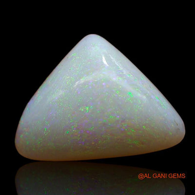 4.50 Cts Unheated Australian Fire Opal Loose Gemstone Trillion Cabochon Natural 17x12x4 mm A-959