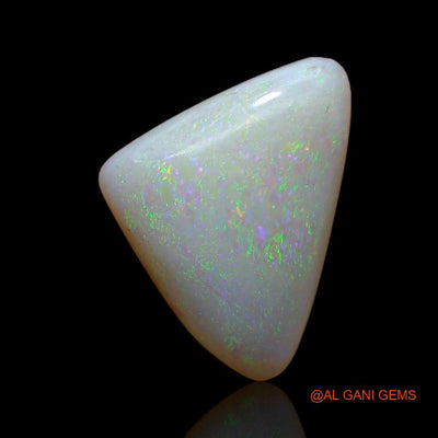 4.50 Cts Unheated Australian Fire Opal Loose Gemstone Trillion Cabochon Natural 17x12x4 mm A-959