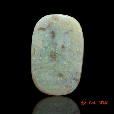 Natural Fire Opal Gemstone 17.30 Cts Loose Fancy Cabochon From Australia 23x14x5 mm A-95