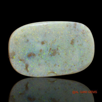 Natural Fire Opal Gemstone 17.30 Cts Loose Fancy Cabochon From Australia 23x14x5 mm A-95