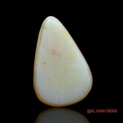 5.50 Cts Natural Australian Fire Opal Loose Gemstone Pear Cabochon 16x10x5 mm A-962