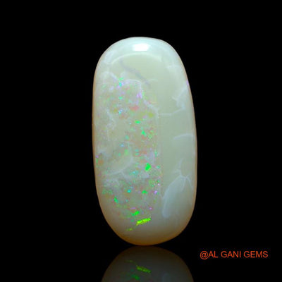 9.45 Cts Natural Australian Fire Opal Loose Gemstone Oval Cabochon 21x10x5 mm A-964