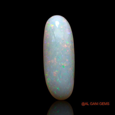 Natural Untreated Fire Opal Loose Gemstone Oval Cabochon From Australia 4.50 Cts 20x7x4 mm A-967