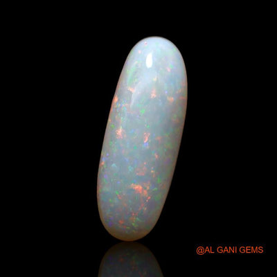 Natural Untreated Fire Opal Loose Gemstone Oval Cabochon From Australia 4.50 Cts 20x7x4 mm A-967