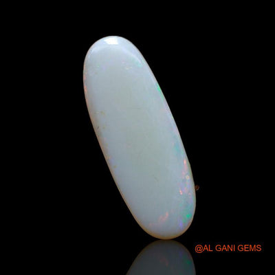 Natural Untreated Fire Opal Loose Gemstone Oval Cabochon From Australia 4.50 Cts 20x7x4 mm A-967