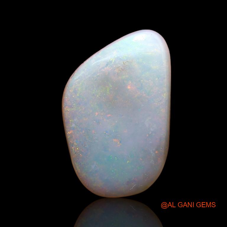 5.15 Cts Natural Australian Fire Opal Loose Gemstone Fancy Cabochon 18x11x3 mm A-969
