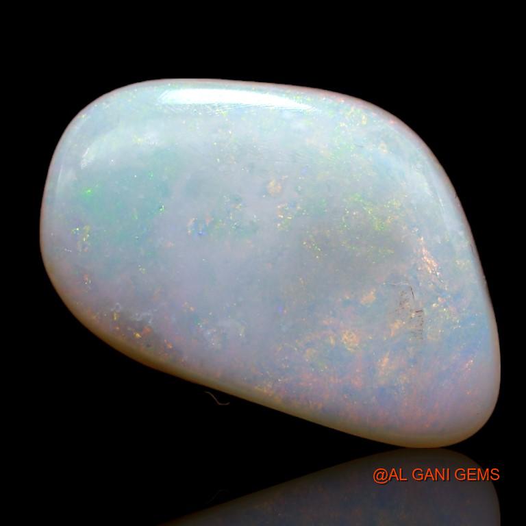 5.15 Cts Natural Australian Fire Opal Loose Gemstone Fancy Cabochon 18x11x3 mm A-969