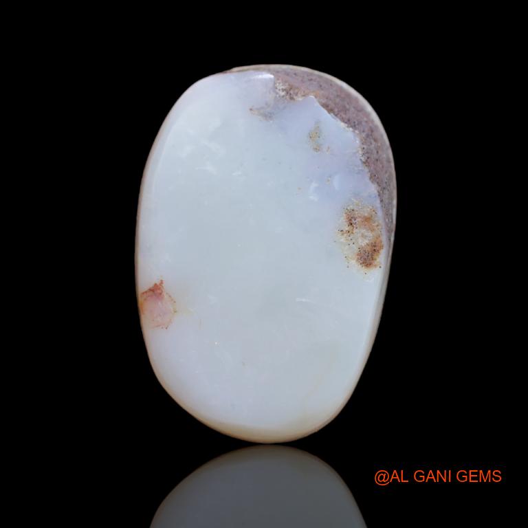 17.90 Cts Natural Australian Fire Opal Loose Gemstone Fancy Cabochon 23x15x6 mm A-96