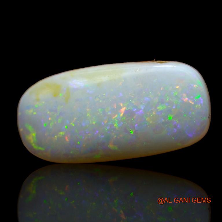 5.40 Cts Natural Australian Fire Opal Loose Gemstone Oval Cabochon 17x8x4 mm A-970