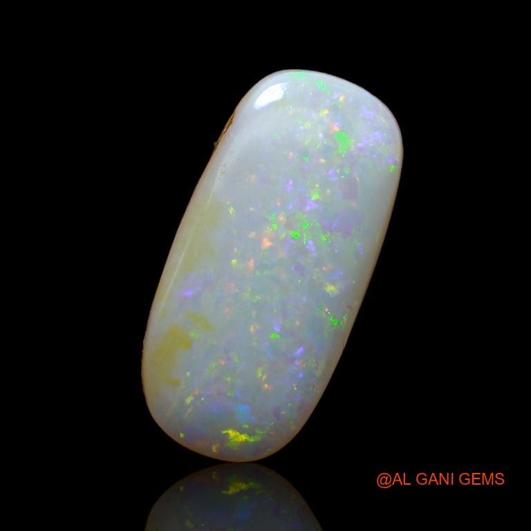5.40 Cts Natural Australian Fire Opal Loose Gemstone Oval Cabochon 17x8x4 mm A-970