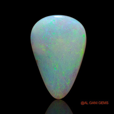 3.60 Cts Natural Australian Fire Opal Pear Cabochon Loose Gemstone For Jewelry 17x11x3 mm A-972