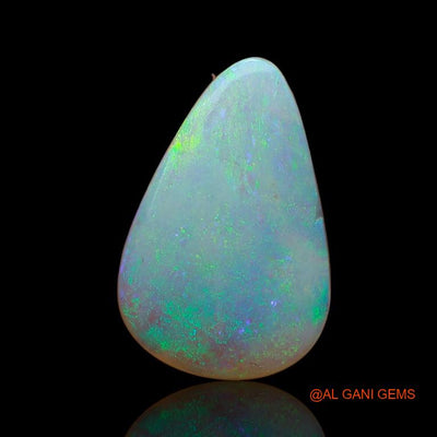 3.60 Cts Natural Australian Fire Opal Pear Cabochon Loose Gemstone For Jewelry 17x11x3 mm A-972