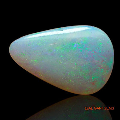 3.60 Cts Natural Australian Fire Opal Pear Cabochon Loose Gemstone For Jewelry 17x11x3 mm A-972