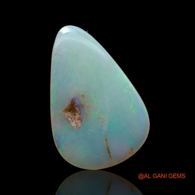 3.60 Cts Natural Australian Fire Opal Pear Cabochon Loose Gemstone For Jewelry 17x11x3 mm A-972