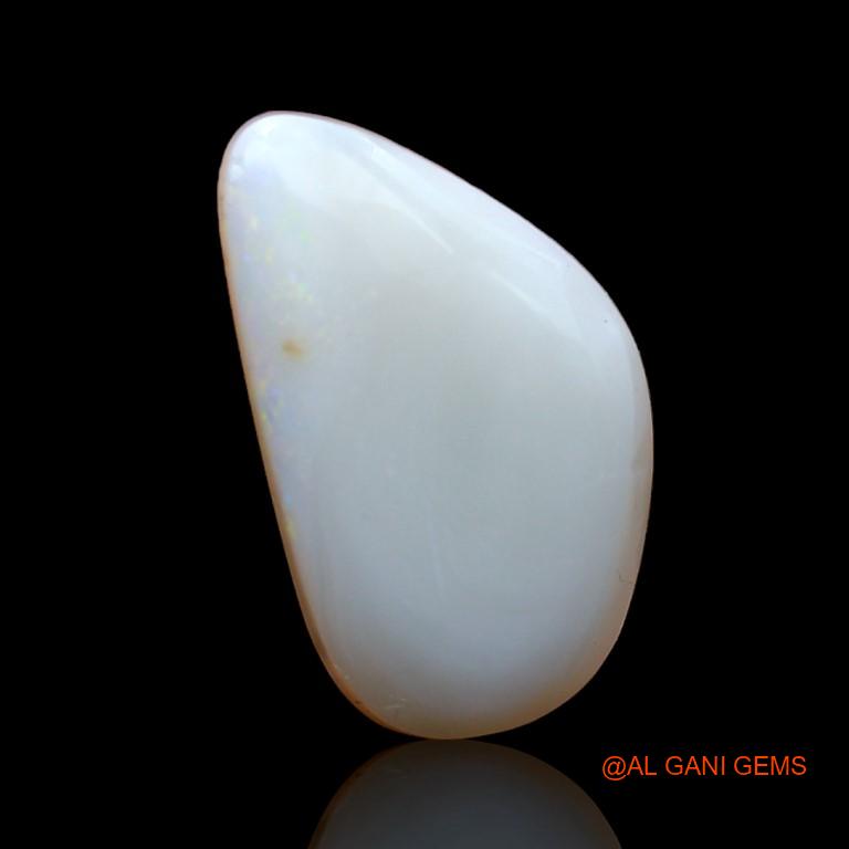 4.35 Cts Natural Australian Fire Opal Fancy Cabochon Loose Gemstone For Jewelry 17x10x3 mm A-974