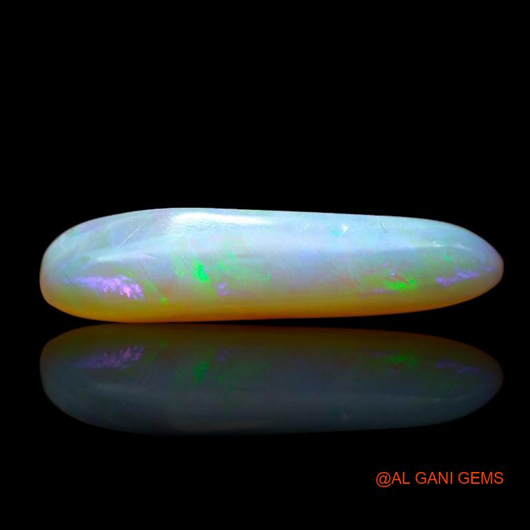 5.00 Cts Natural Australian Fire Opal Loose Gemstone Fancy Cabochon 26x5x4 mm A-977