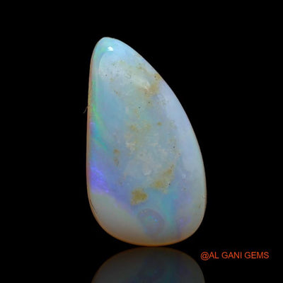 Natural Fire Opal Gemstone 7.15 Cts Loose Fancy Cabochon From Australia 21x11x4 mm A-978